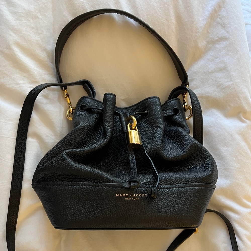 Marc Jacobs Black Bucket Bag